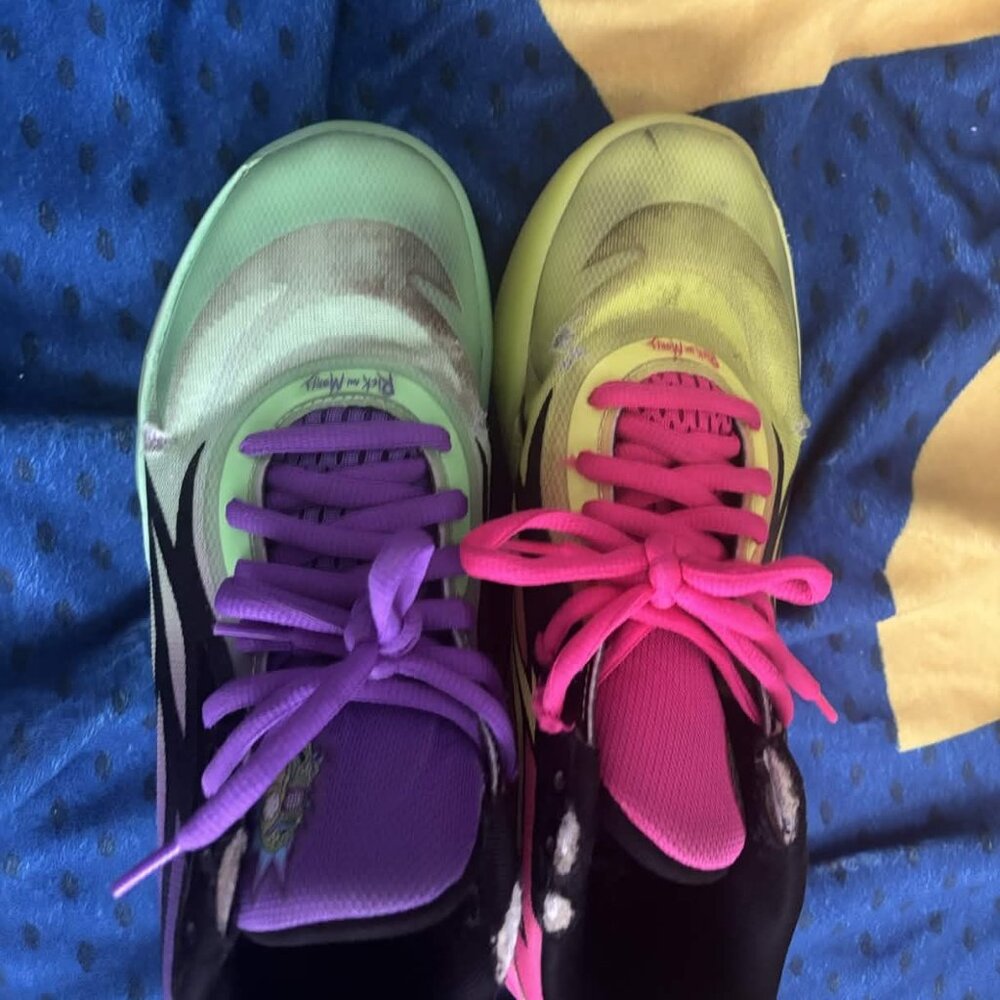 Lamelo ball basketball Rick & Morty puma shoes